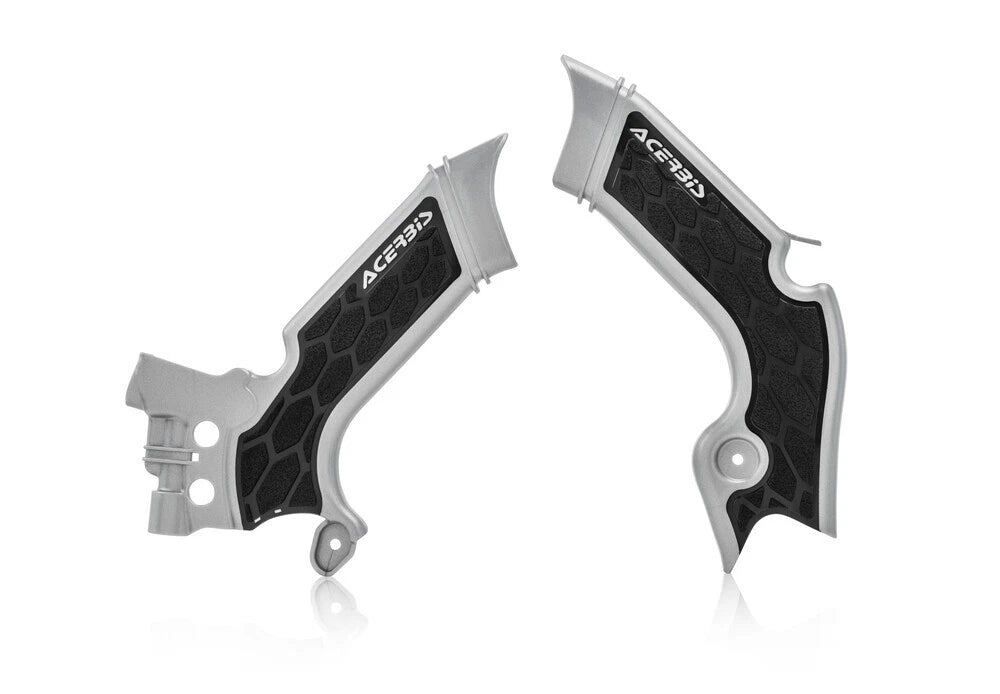 X-Grip Frame Guard for Acerbis (2742601015) Silver/Black