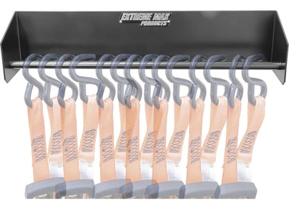 17" Wall-Mount Aluminum Ratchet Strap Tie-Down Hanger for Extreme Max (5001.6758)