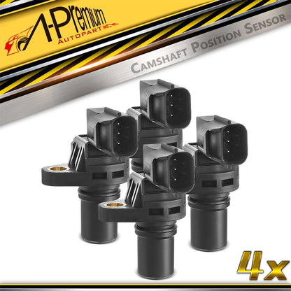 Set of 4 Camshaft Position Sensors for Subaru Outback (2005–2009) Forester (2004–2013) 22056AA140, 32010629, PC694