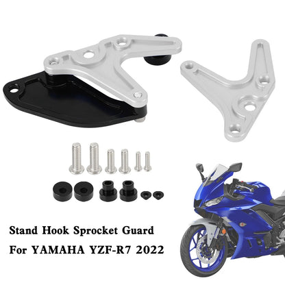 Aluminum Motorcycle Stand Hook Sprocket Toe Guard for Yamaha YZF-R7 (2022)