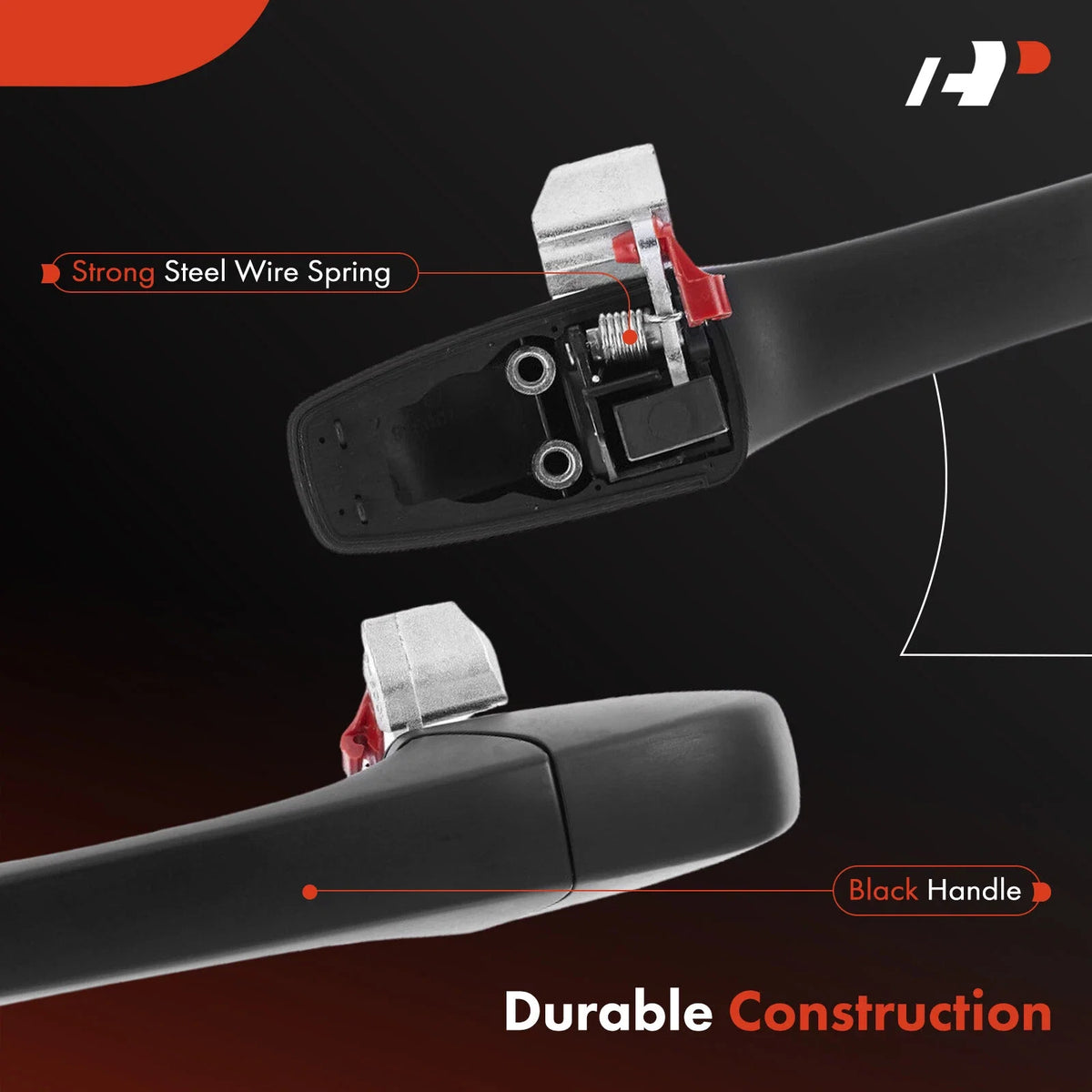 Front Right Exterior Door Handle for Dodge Caliber (2007)