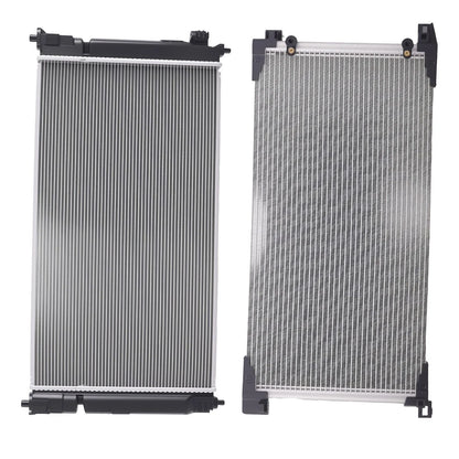 Aluminum Radiator & AC Condenser for Toyota Prius Prime (2017–2022) 13591