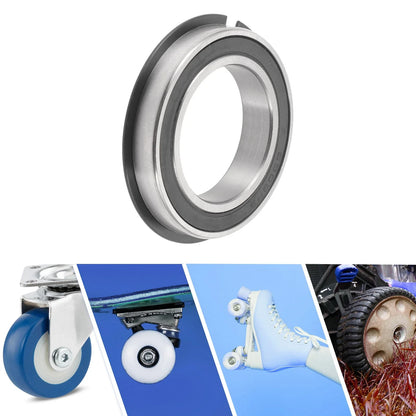 Deep Groove Ball Bearing 6908NR2RS for Scooter Skateboard (40x62x12mm)
