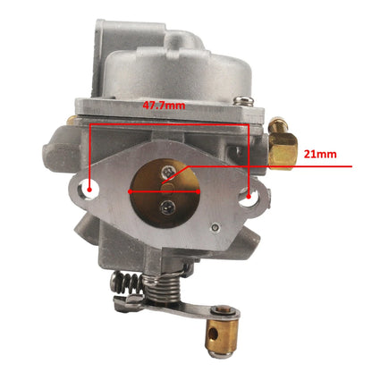 Carburetor w/Gasket for Yamaha F6 4-Stroke (6HP) (6BX-14301-10, 6BX-14301-00)