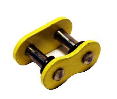 Yellow Rivet Master Link for 530 Pitch O-Ring Chain (FS-530-OYRML)