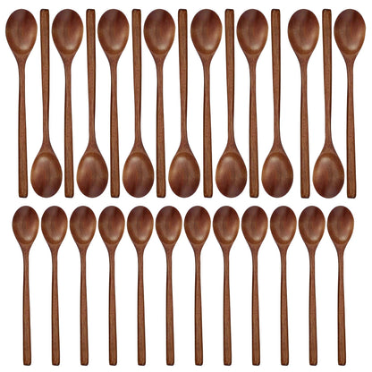 Wooden Long Kitchen Spoon for Cooking Utensils (No Part Numbers)