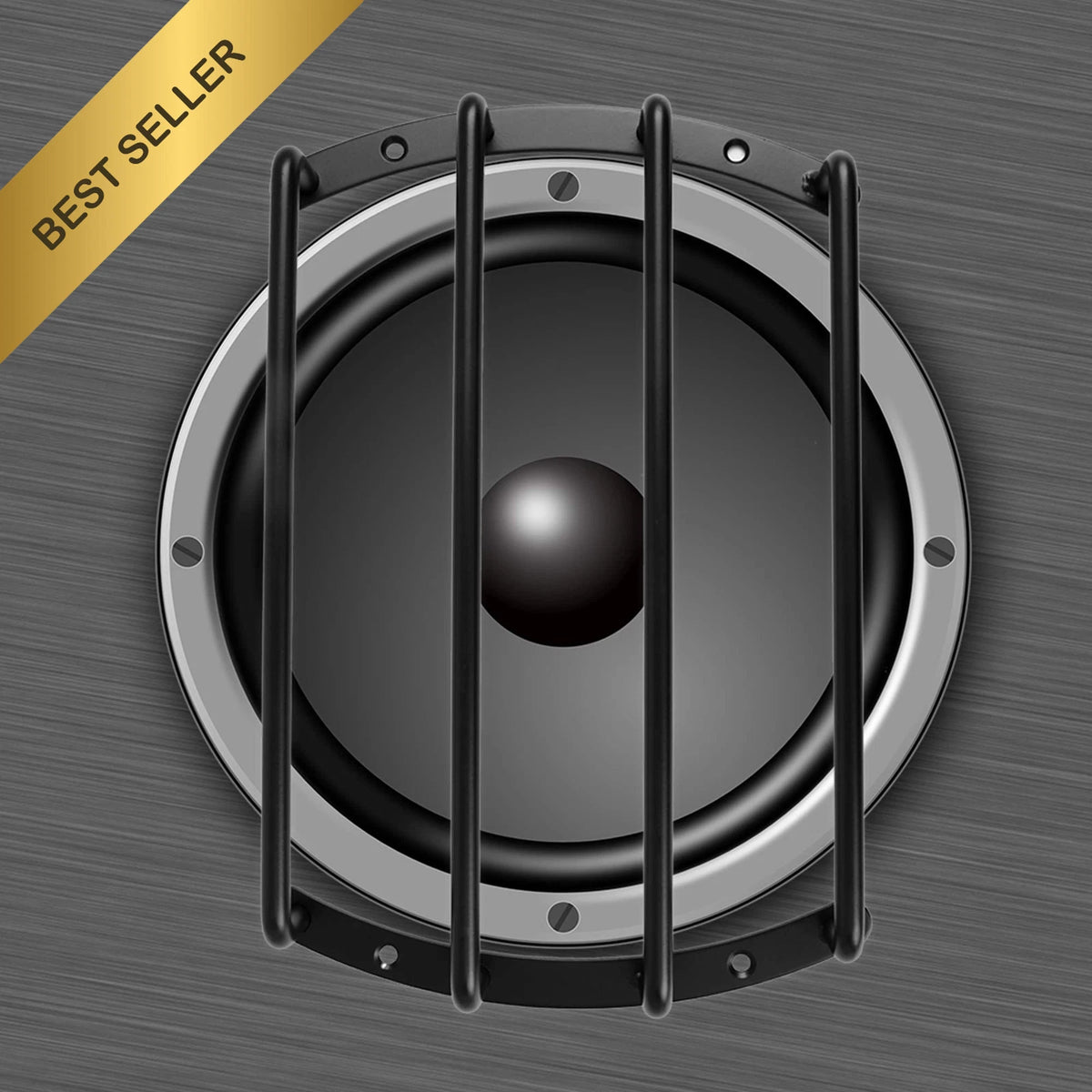 8 Inch Black Metal Car Subwoofer Speaker Grill Cover Guard for Universal Models