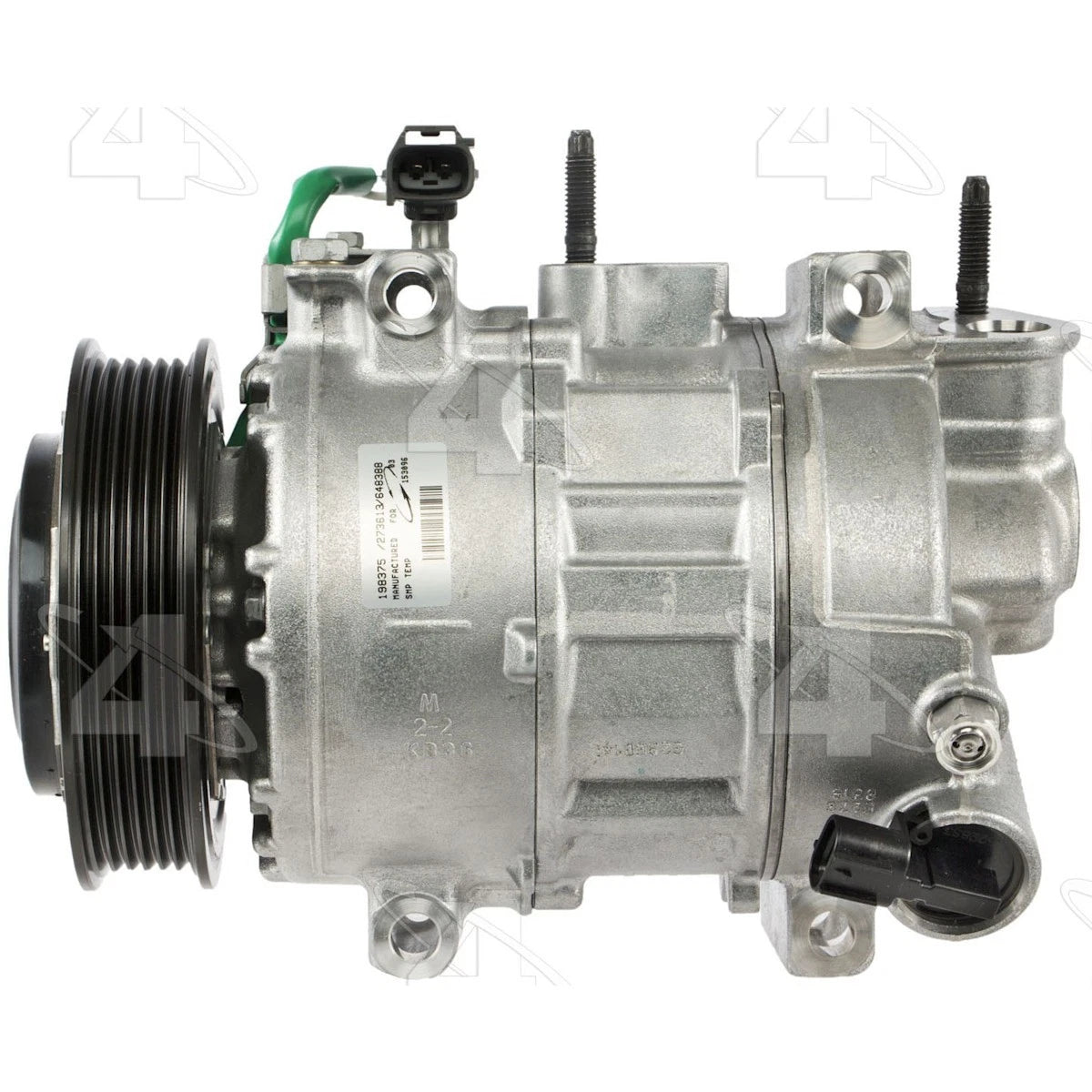 A/C Compressor with Clutch for Dodge Charger (2014–2023) 198375, JC19110012