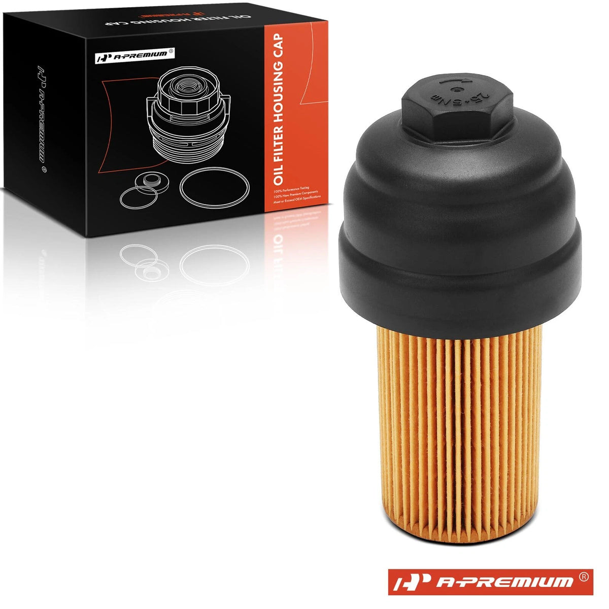 Engine Oil Filter Housing Cover Cap for Audi A6/A7/Q7 (2016–2018) 06E115562