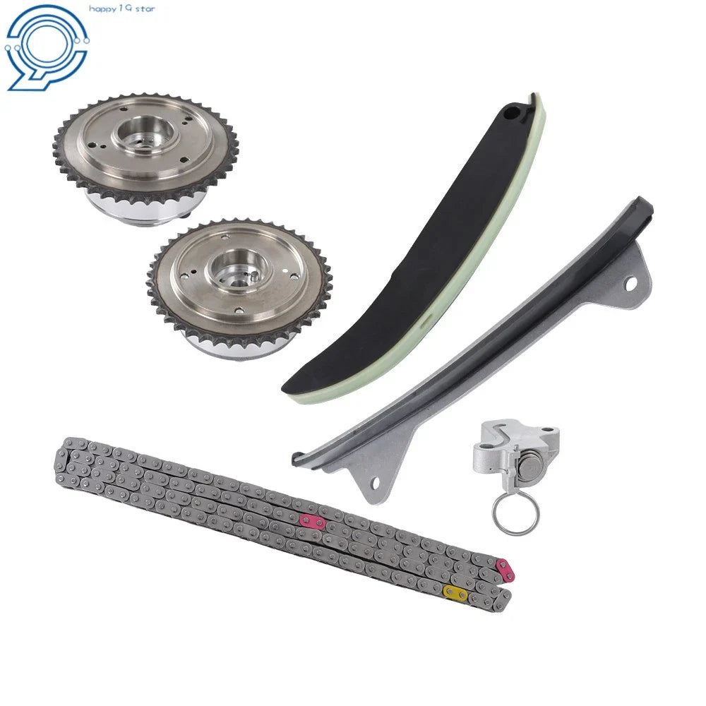 Timing Chain Kit with Camshaft VVT Gears for Hyundai Kia Elantra Sonata (2011–2019)