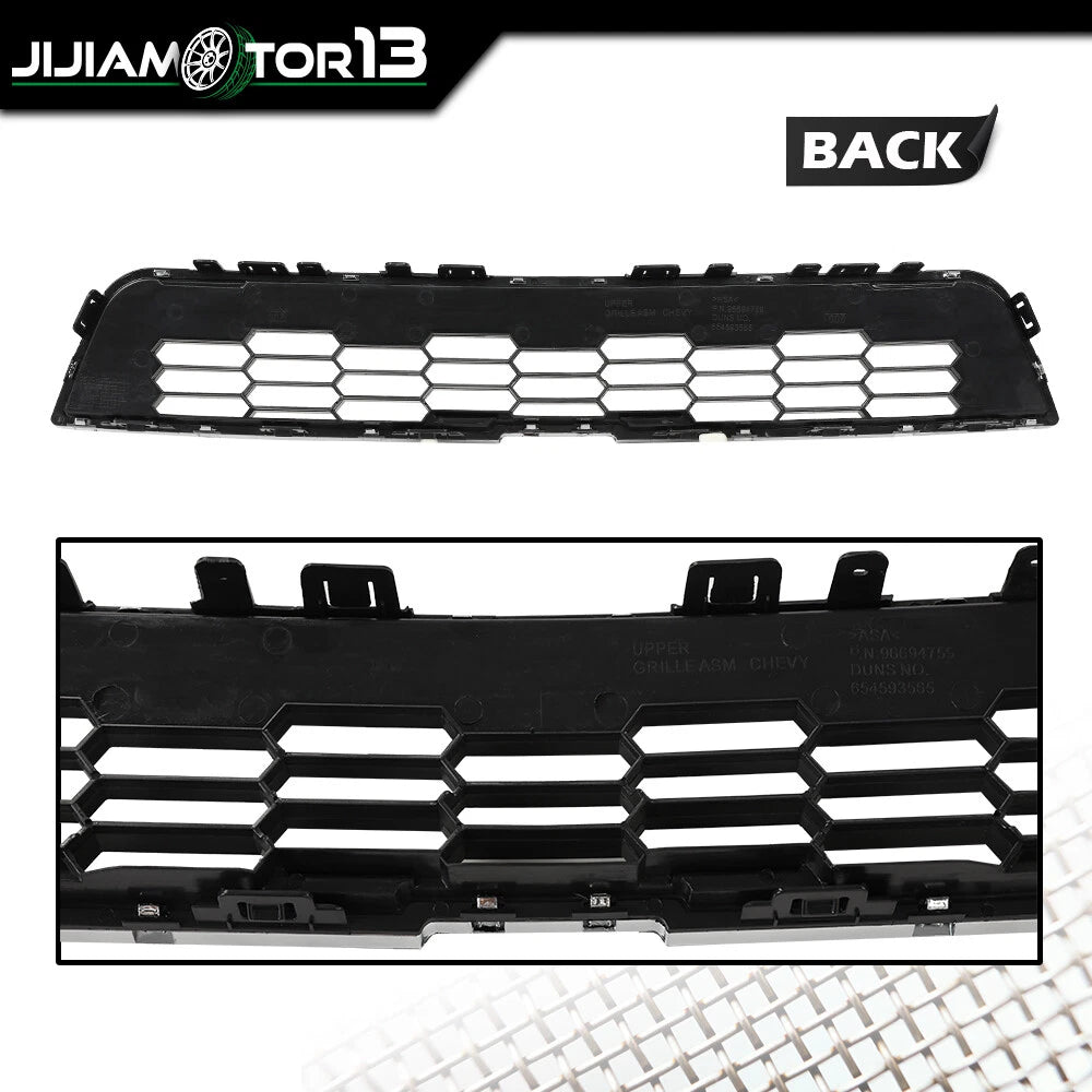Upper & Lower Bumper Grille for Chevrolet Sonic (2012–2016) J-02HGL45F7TBK