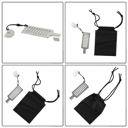 Stainless Steel Portable Door Lock for Universal Use (2010–2023)