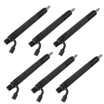 Set of 6 Fuel Injectors for Cummins C8.3L (C3283160, 3283160)