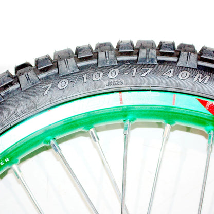 15mm Axle Rim Tire for PIT PRO Dirt Bike (70/100 - 17)