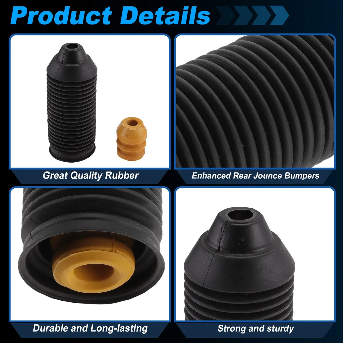 Set of 1 Suspension Bump Stop for Audi TT (2000–2006) No. 1H0412303B