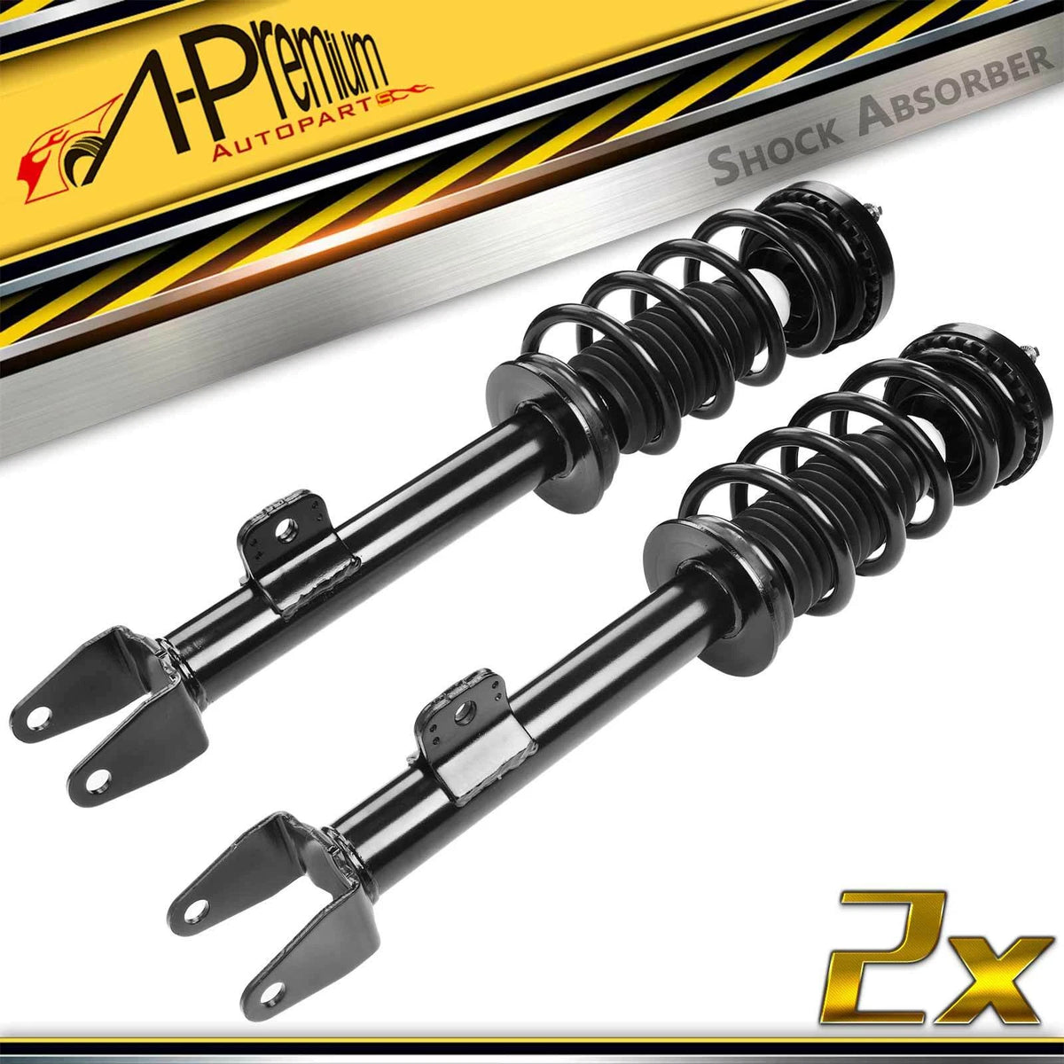 Front Struts w/ Coil Springs Assembly for Dodge Charger (2012–2016) 472665, 4345799