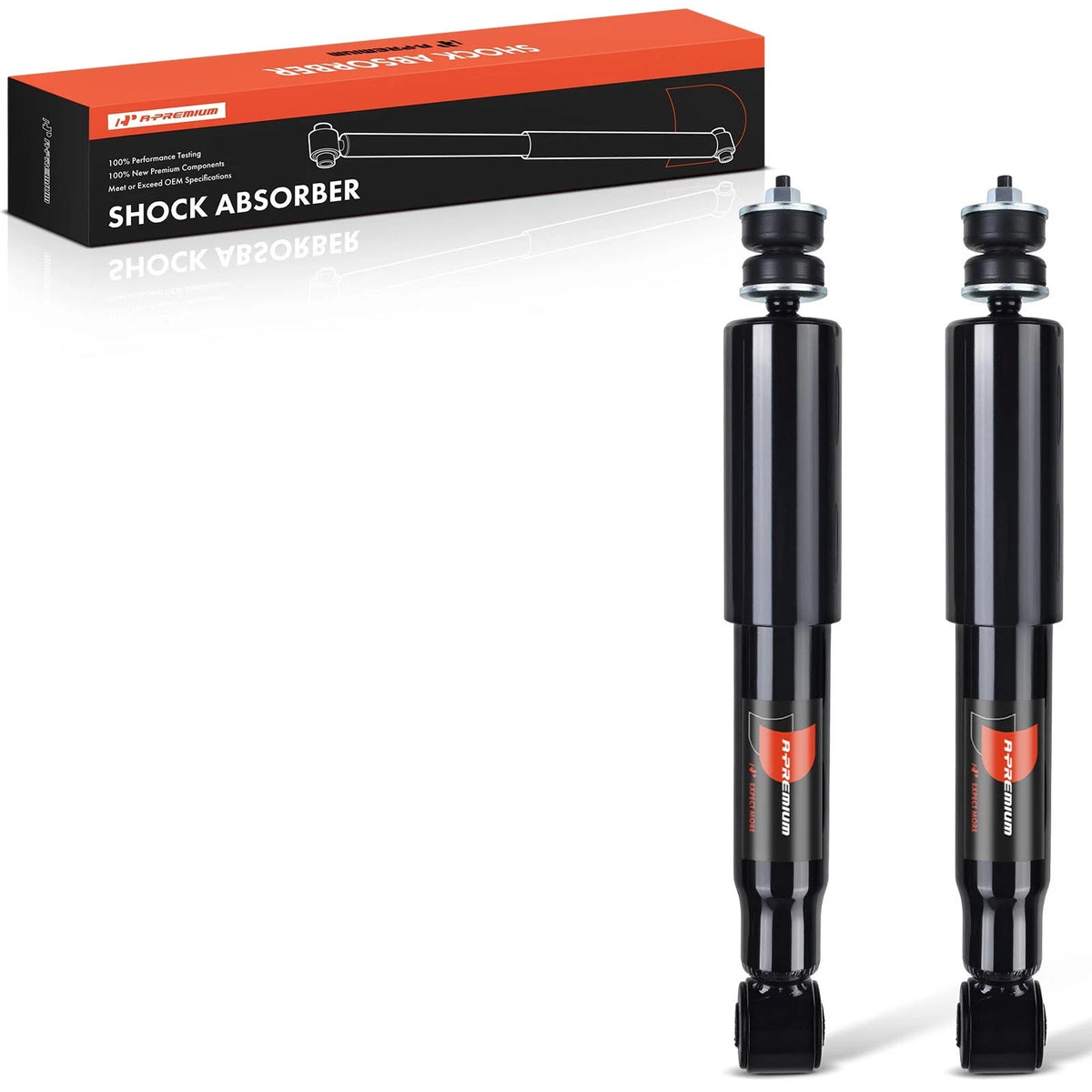 Set of 2 Front Shock Absorbers for Dodge Ram 1500 2500 3500 (1994–2002) 344372