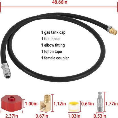 Single System Clam Kit for Honda EU1000i EU2000i Generator