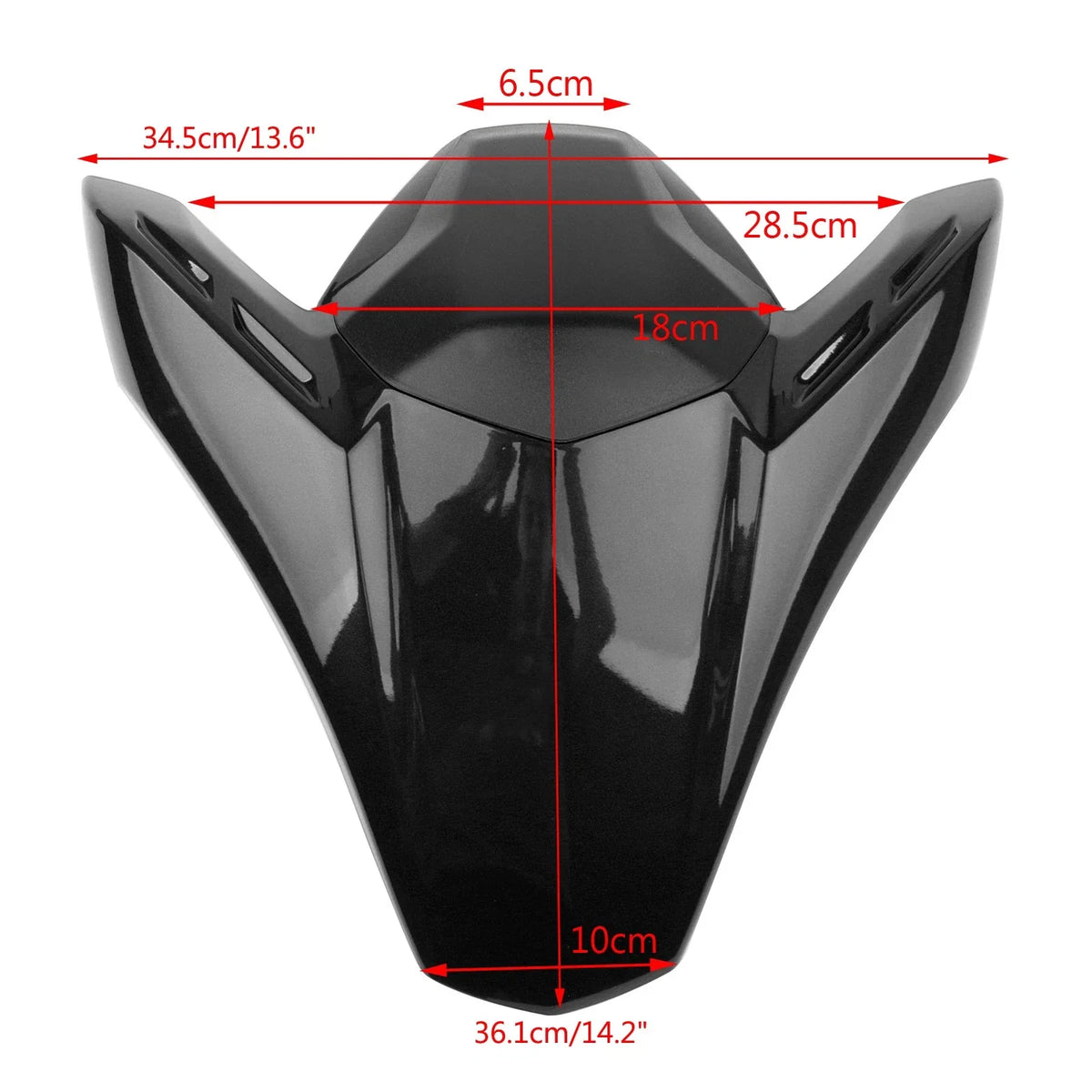 ABS Rear Seat Fairing Cover for Kawasaki Z900 Z ABS (2017–2024) Black