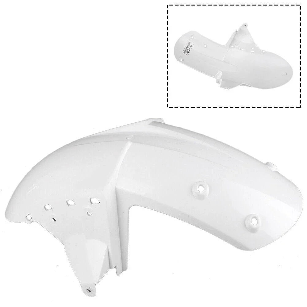 Front Fender Mudguard for Kawasaki Ninja ZX6R (2005) - Unpainted White