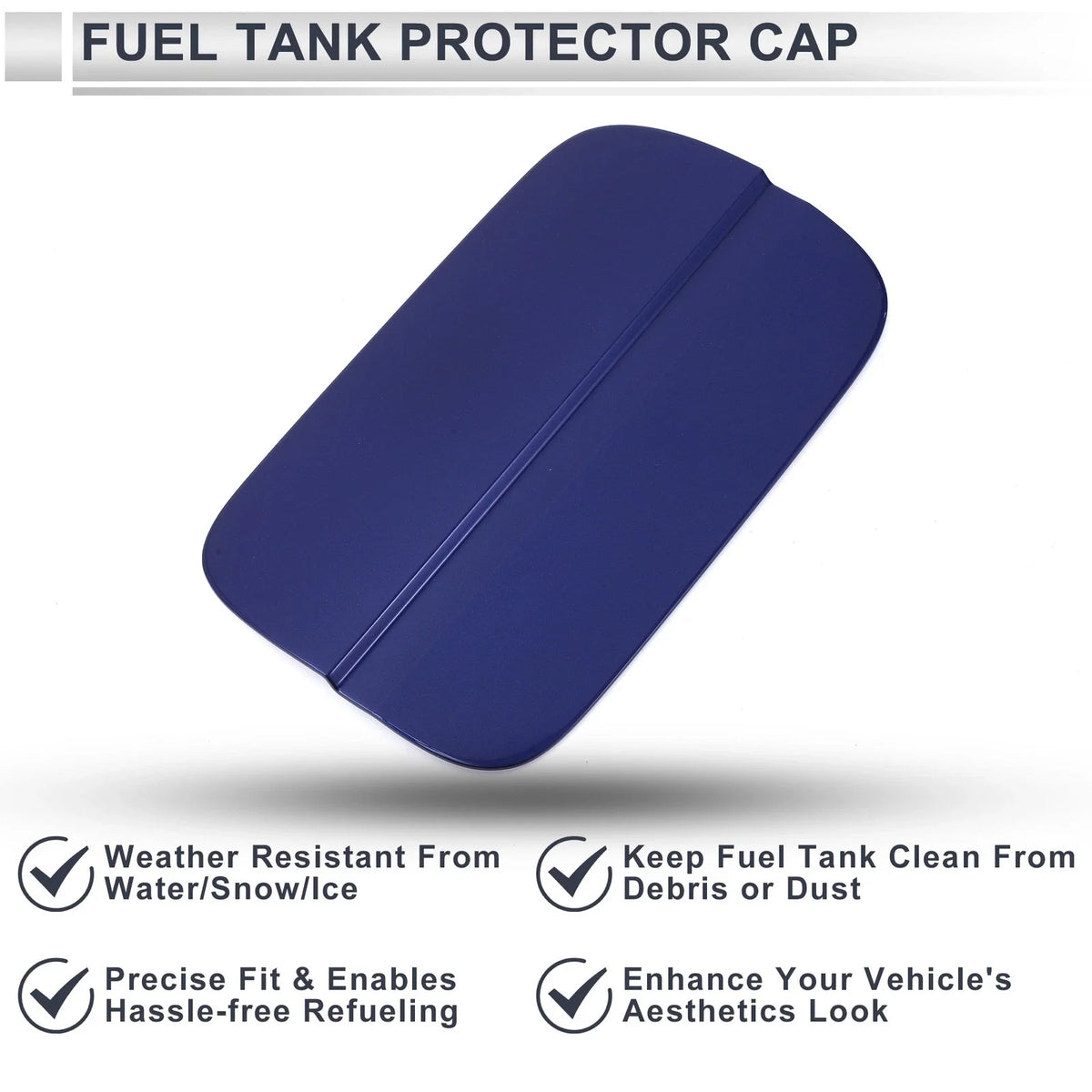 Fuel Tank Door Cap for Audi A4 (2017–2019) Blue No. 8W0809907