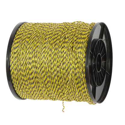 1 Pack 3500 Feet 1/8" 6 Strand Stainless Steel Fence Wire