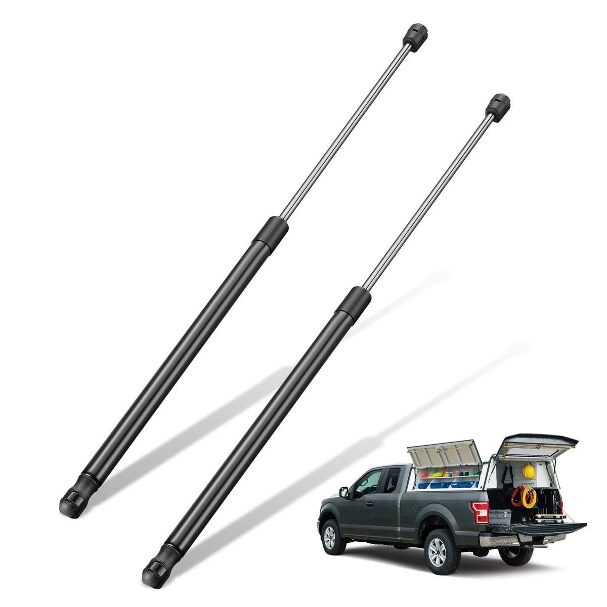 2X 24" Gas Strut Shock Lift for Truck (120lb/535N)