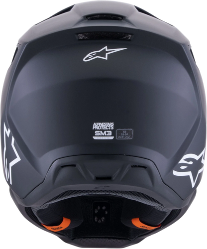 Alpinestars SM3 Solid Helmet for Off-Road Motorcycle (2X-Large)