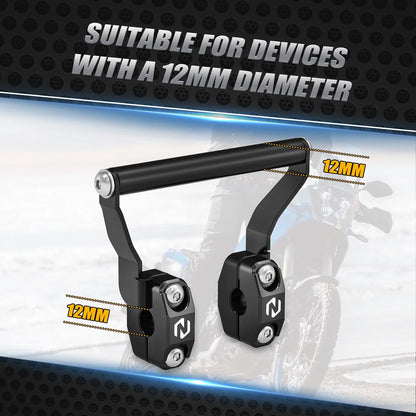 CNC Aluminum Navigation Rise Bracket Lifter for Yamaha Tenere 700 (2019–2023)