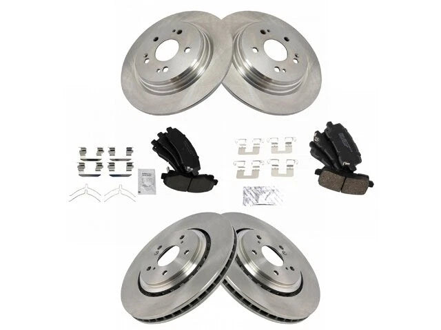 Brake Pad and Rotor Kit for Acura TLX (2015–2020) 92713THCQ