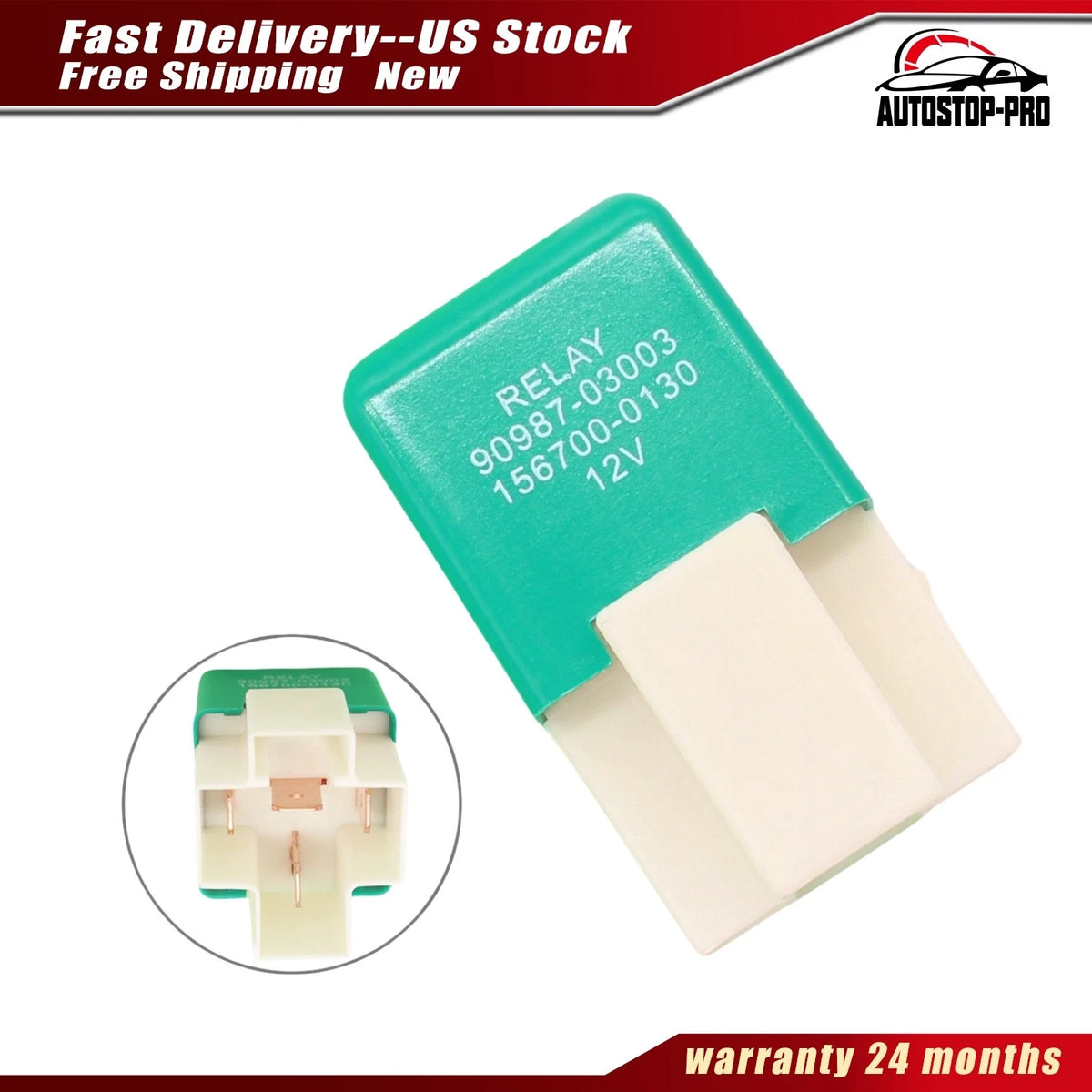 Radiator Fan Relay Unit for Lexus IS250 IS350 ES300 (2006–2013) 90987-03003