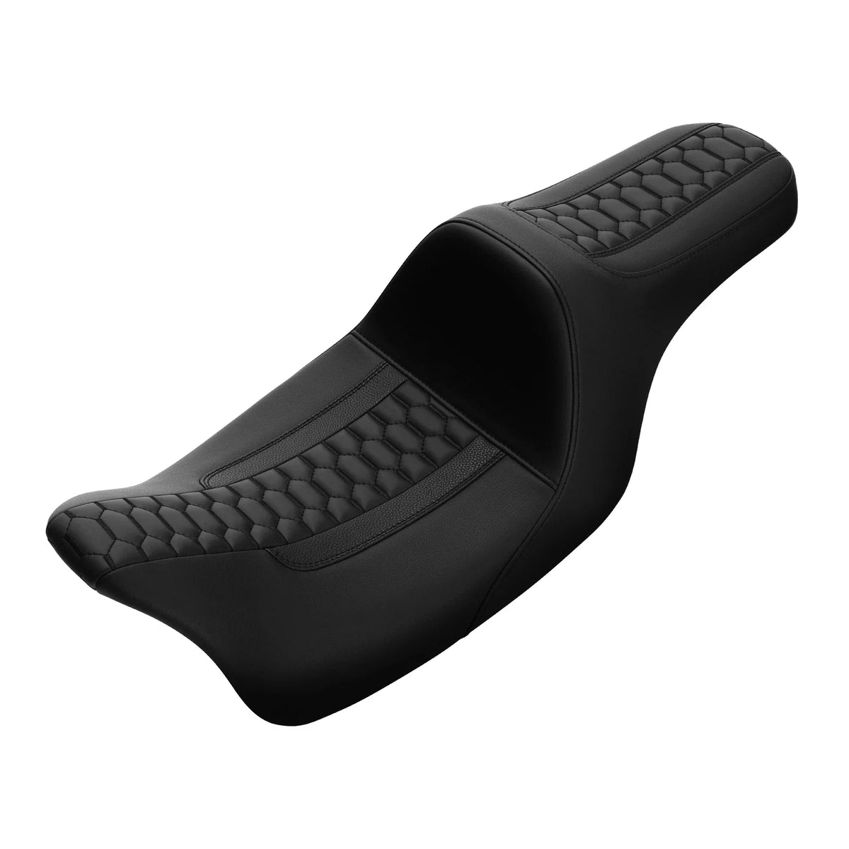 Black Rider Driver Passenger Seat for Harley Electra Road King Glide (2009–2023)