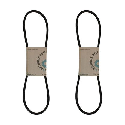 Set of 2 Deck Belts for Murray 46" LT Rail Frame (1990–Present)