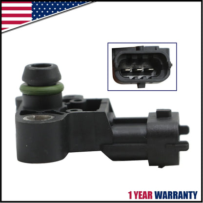 MAP Sensor 12591290 for Buick Cadillac Chevrolet Pontiac Saturn (2007–2010)