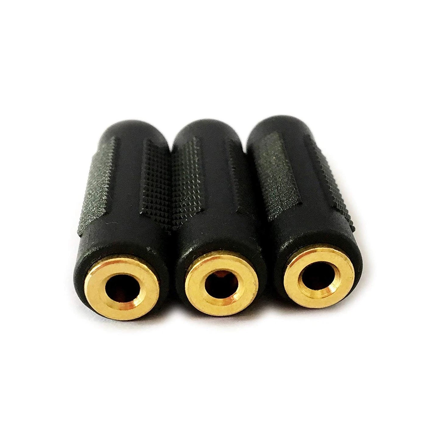3X 3.5mm Stereo Jack to Adapter Connectors for Universal Use