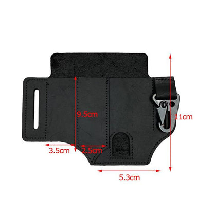 Leather Sheath EDC Pocket Organizer for Multitool (No Part Numbers)