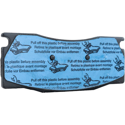 Set of 4 Semi-Metallic Brake Pads for Jaguar XKR (2008–2015)