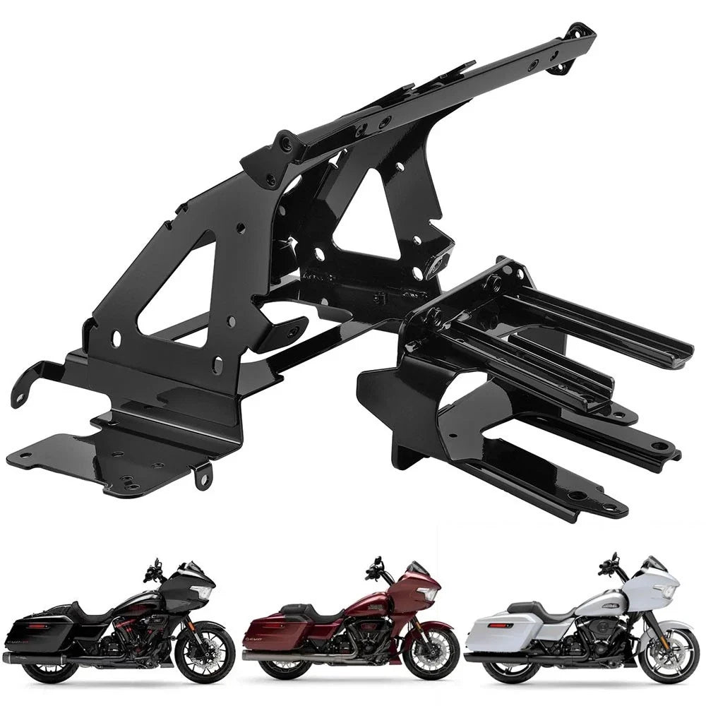 Front Fairing Radio & Frame Support Brackets for Harley Touring Road Glide (2015–2025)