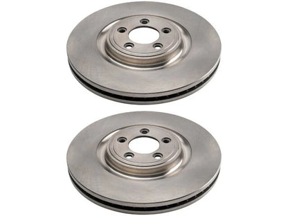 Brake Rotor Set Front for Jaguar XJ (2010–2019) 66346ZJPW