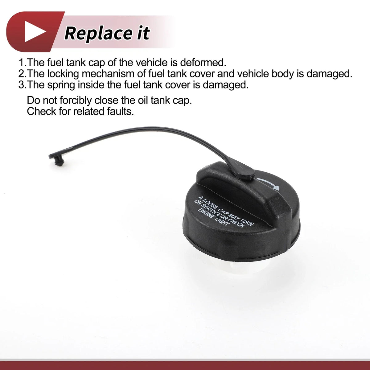 Gas Fuel Cap No.1664705800 for Mercedes-Benz R350 (2006–2012)