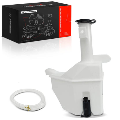 Windshield Washer Reservoir w/ Cap & Pump for Ford F-250 Super Duty (2005–2022) - 7C3Z17618AAPFM, FO1288182