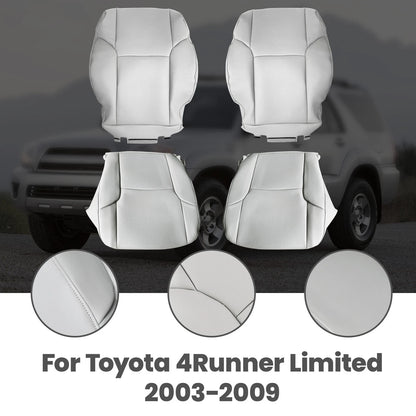 Set of 2 Front Leather Seat Covers for Toyota 4Runner Limited (2003–2009) CJZGMB
