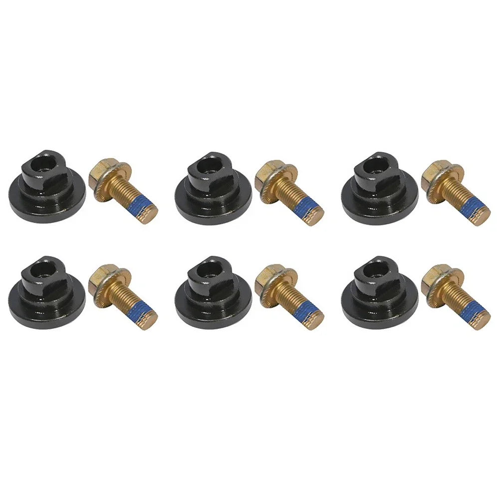 6X Disc Mower Blade Bolt Kit for Massey Ferguson (Replaces MOE70-0037)