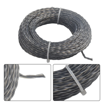 Set of 2 Trimmer Lines 2.0 - 3.0 Mm X 15m for Tool Parts