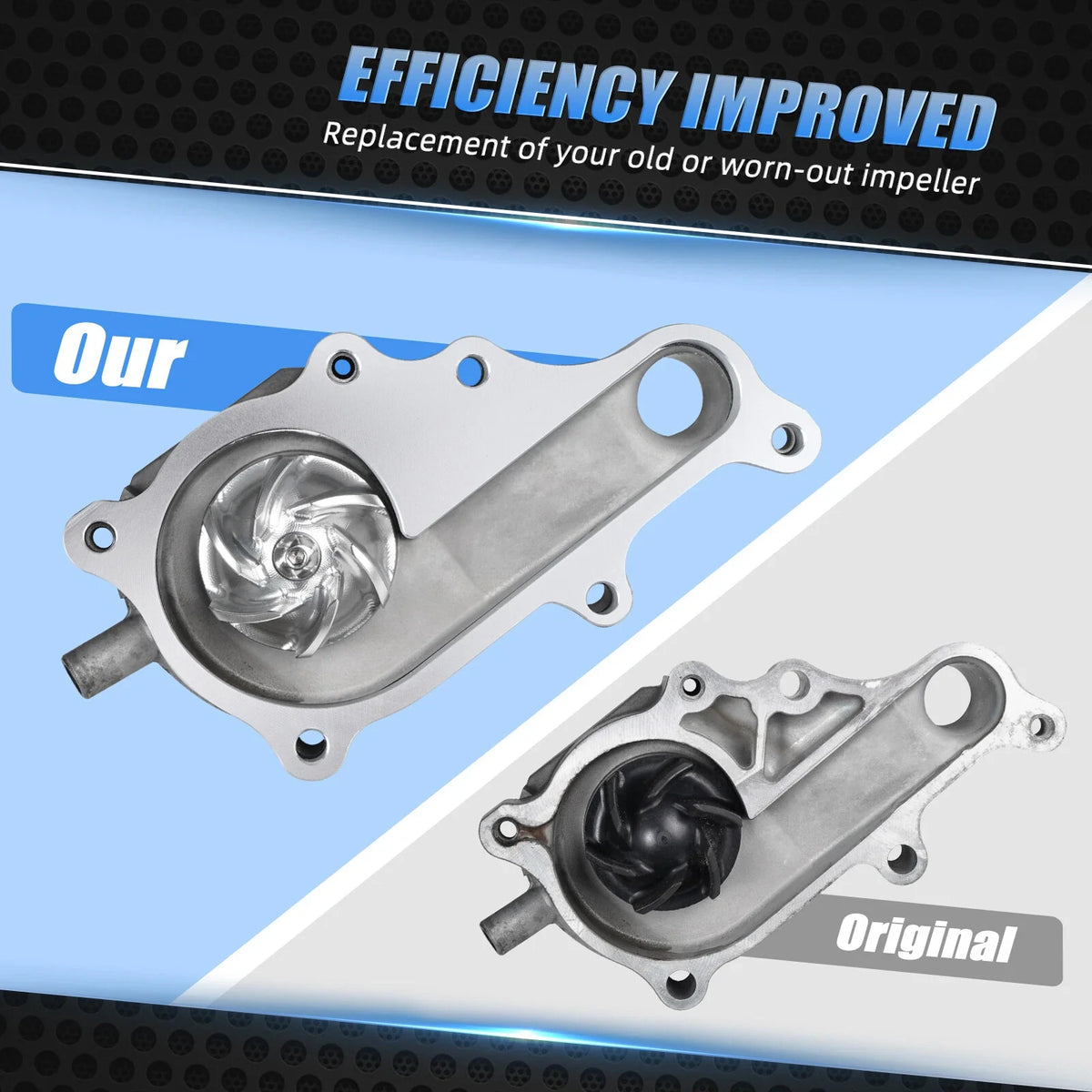 Water Pump Impeller & Housing Cover Gasket Kit for Yamaha Raptor 700 (2006–2024)