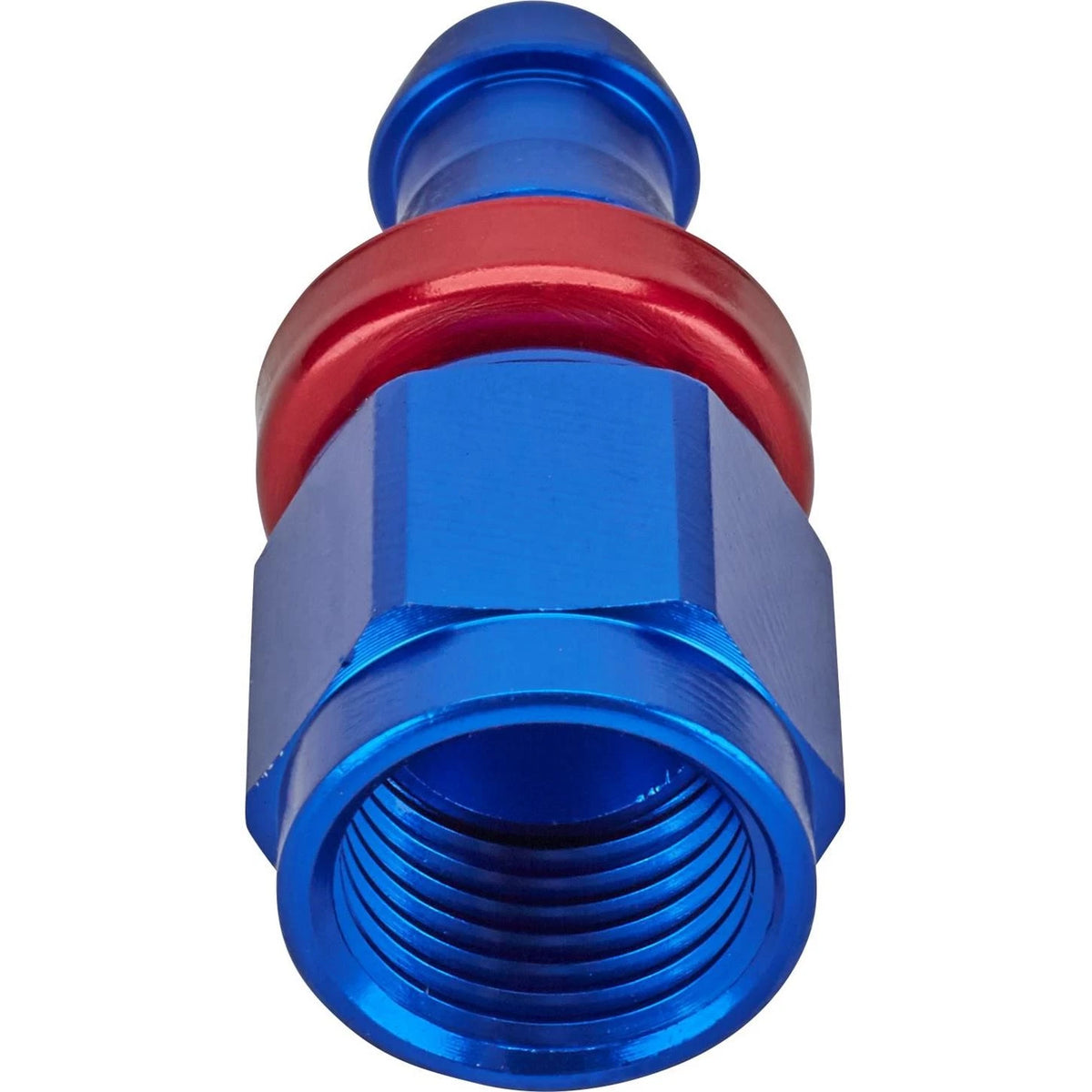 AN10 90 Degree Aluminum Push-On Hose Socketless Fitting (47223-90-10)