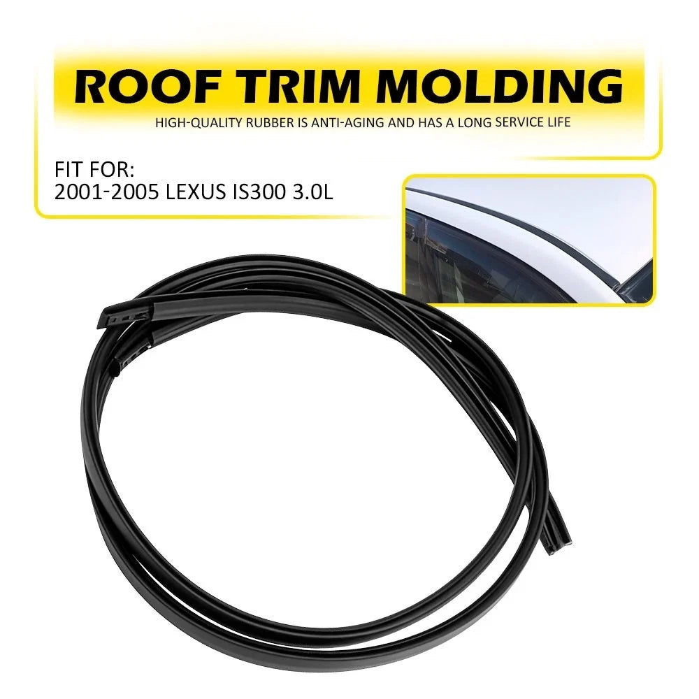 2X Roof Drip Molding for Lexus IS300 Toyota Altezza (2001–2005)