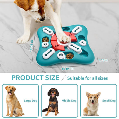 Pet Puzzle Toy for Small Dogs - Treat Dispensing Enrichment Game