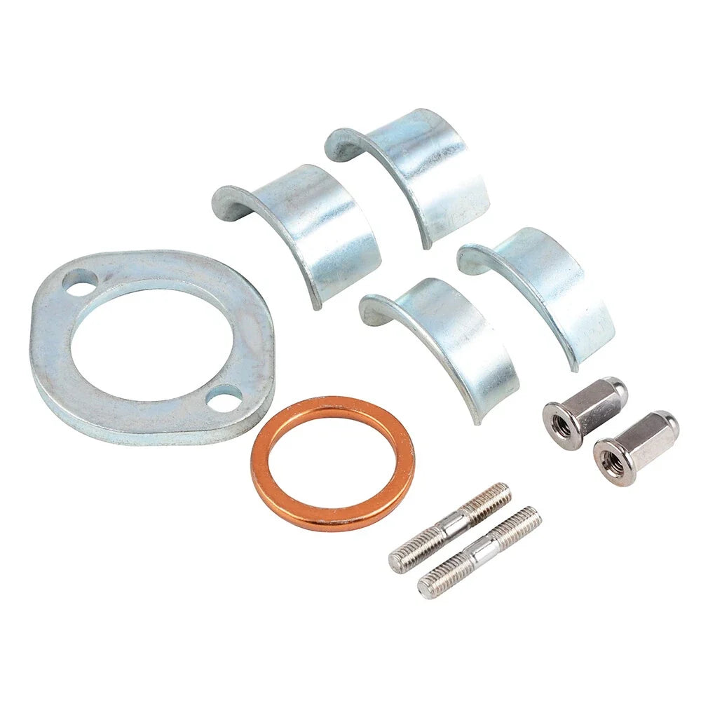 Muffler Collets Pipe Collars Clamp Holder Kit for Honda CG125 CB XL185 (1970–2023)