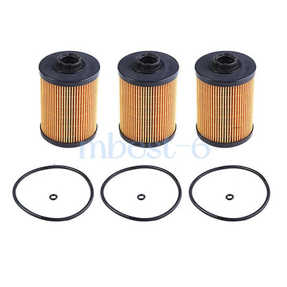3X Fuel Filter for Isuzu (8982402800, 5200017727, WF10506, WF10537)